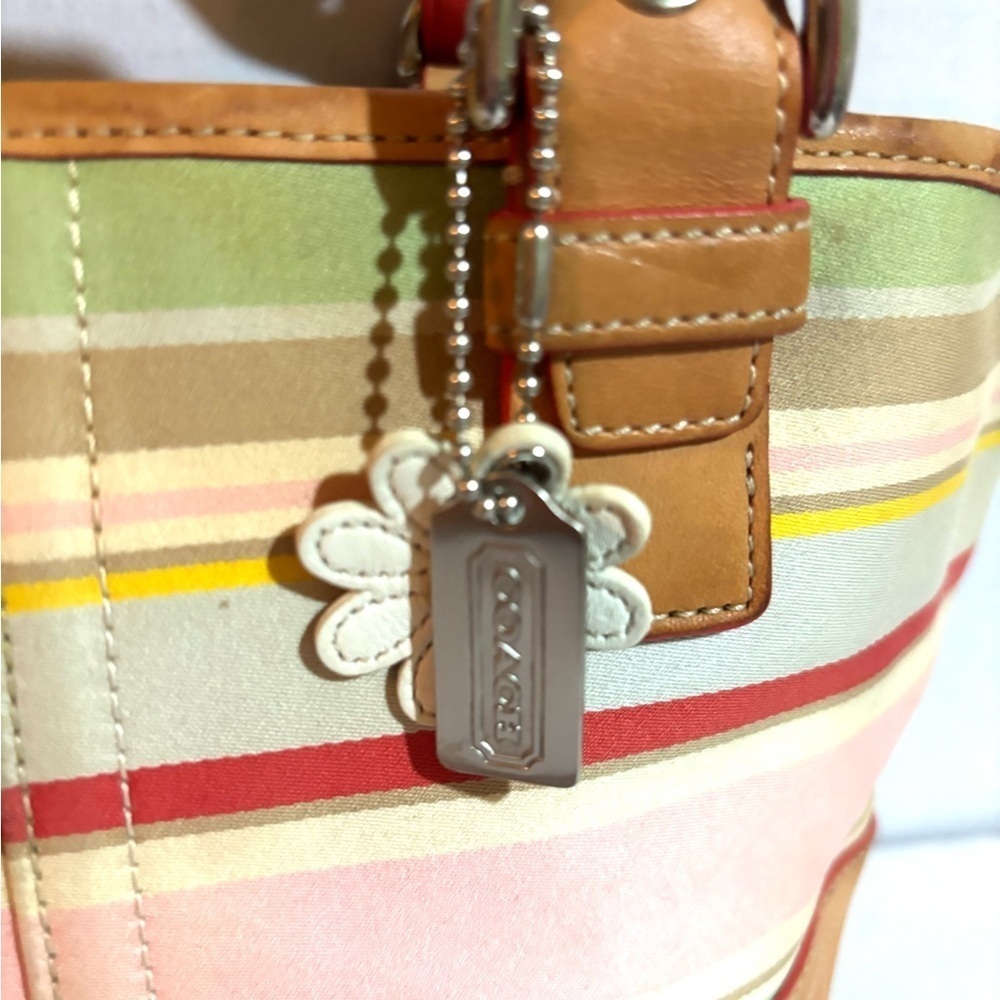 Coach vintage nylon satchel handbag - Picture 5 of 9
